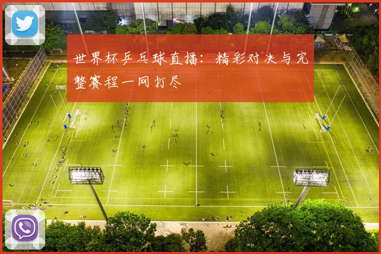 世界杯乒乓球直播：精彩对决与完整赛程一网打尽